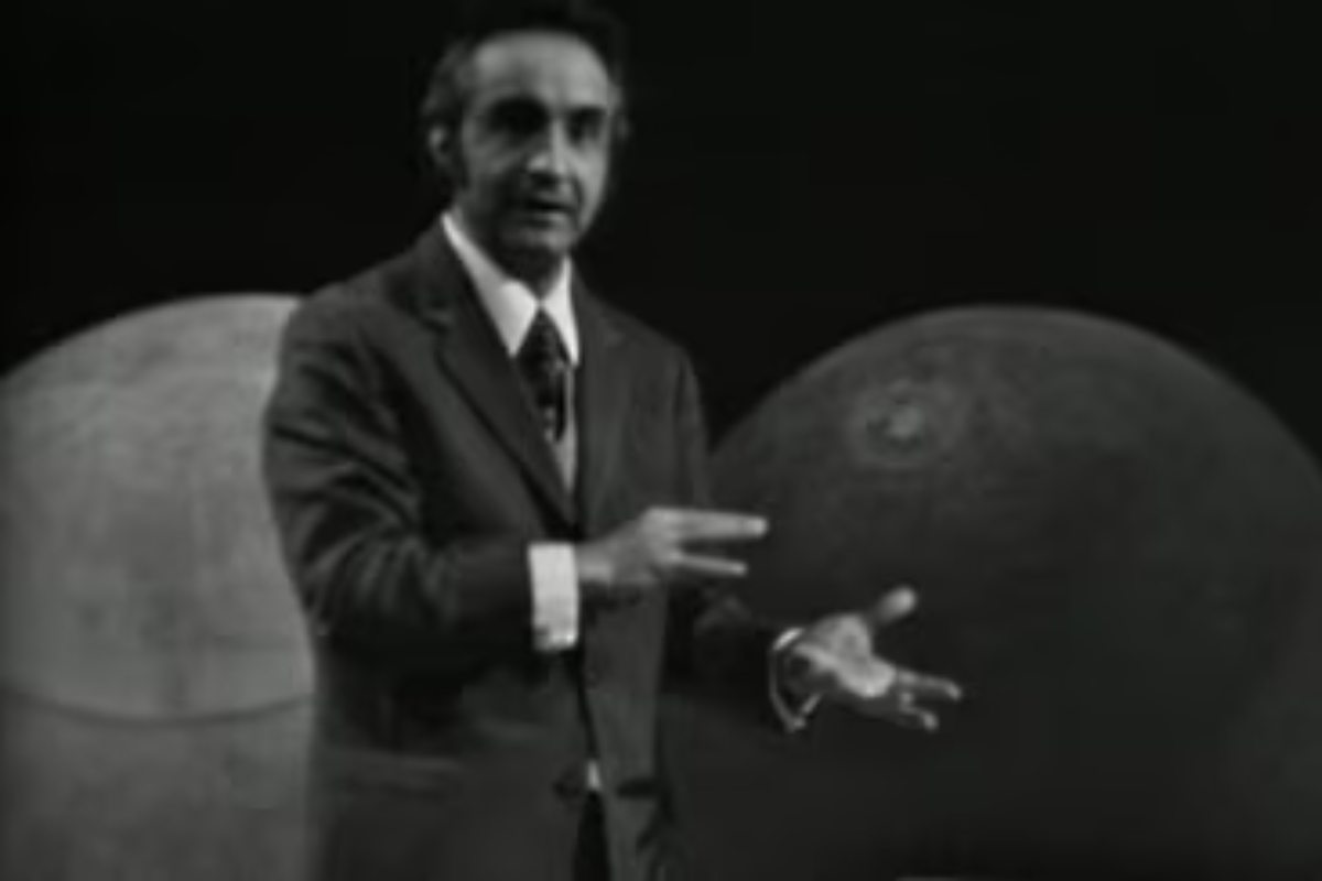 un vecchio intervento tv di Zichichi