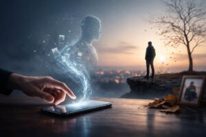 Meta brevetta un sistema per far interagire i morti sui social