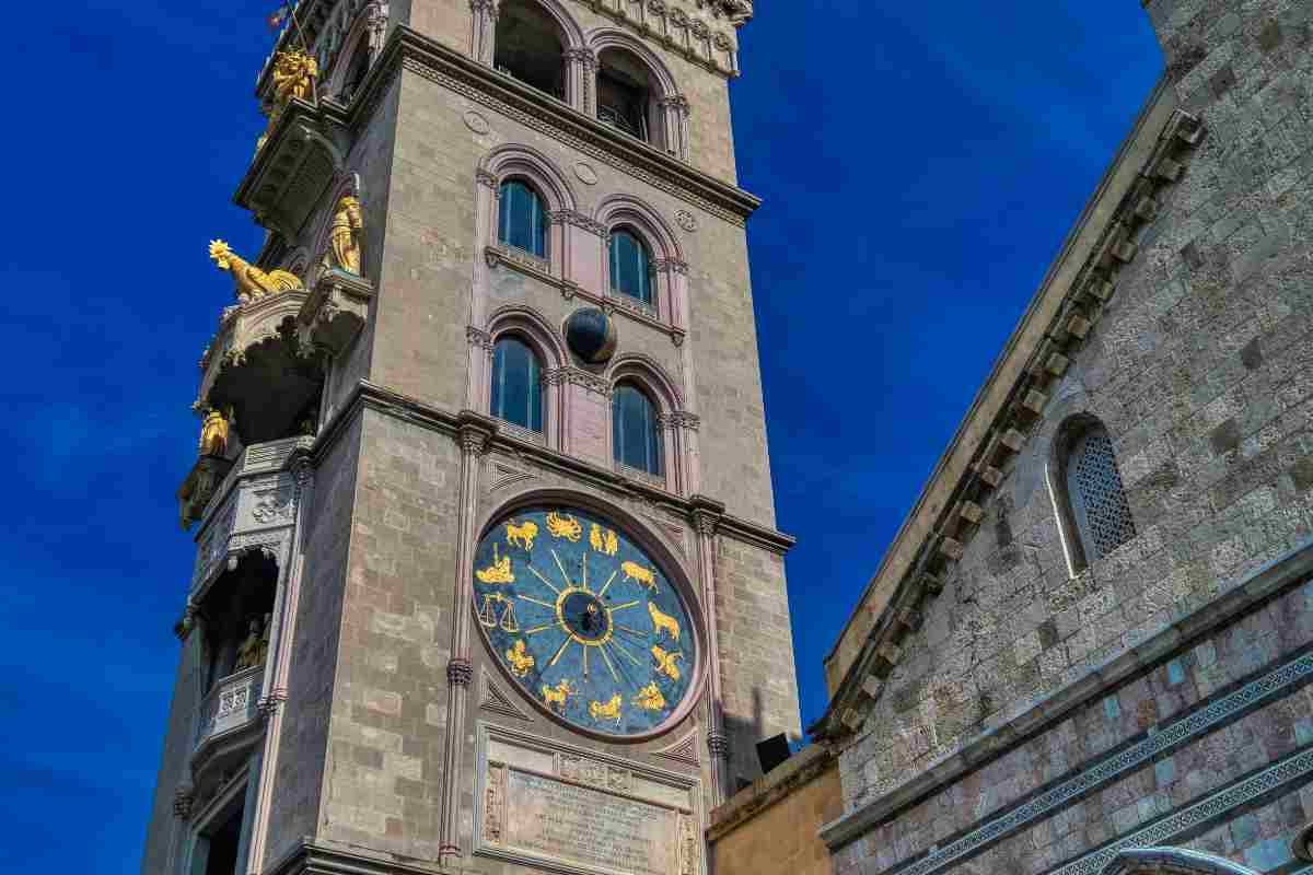 dettaglio dell'orologio astronomico di Messina