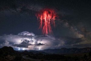 rappresentazione grafica di un red sprite