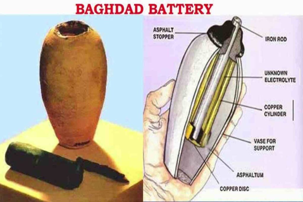 il presunto funzionamento della pila di baghdad